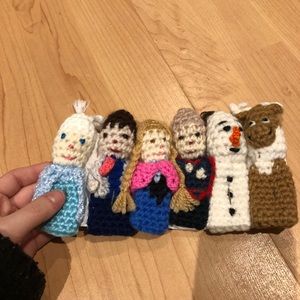 Frozen finger toy set
